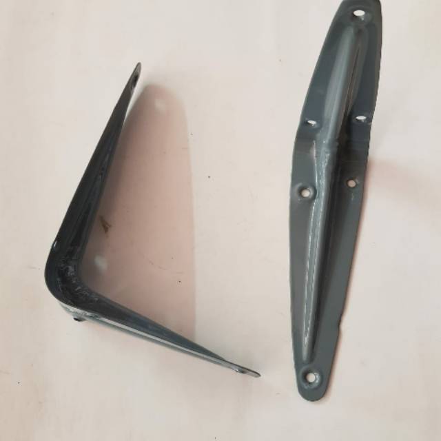 ( 2 PCS ) SIKU BESI L 5&quot; x 6&quot; / SHELF BRACKET / SIKU RAK PUTIH