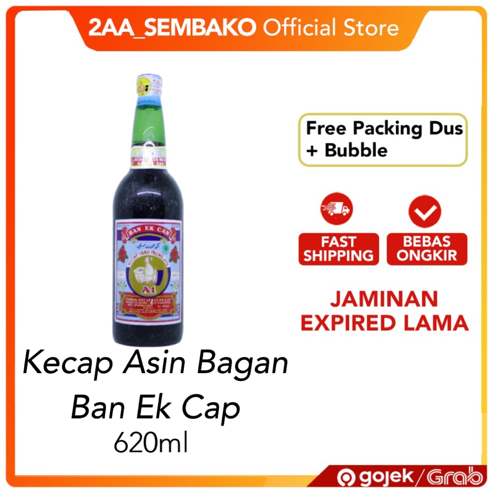 

Kecap Asin Jempol Bagan Ban Ek Can A1 620 Ml