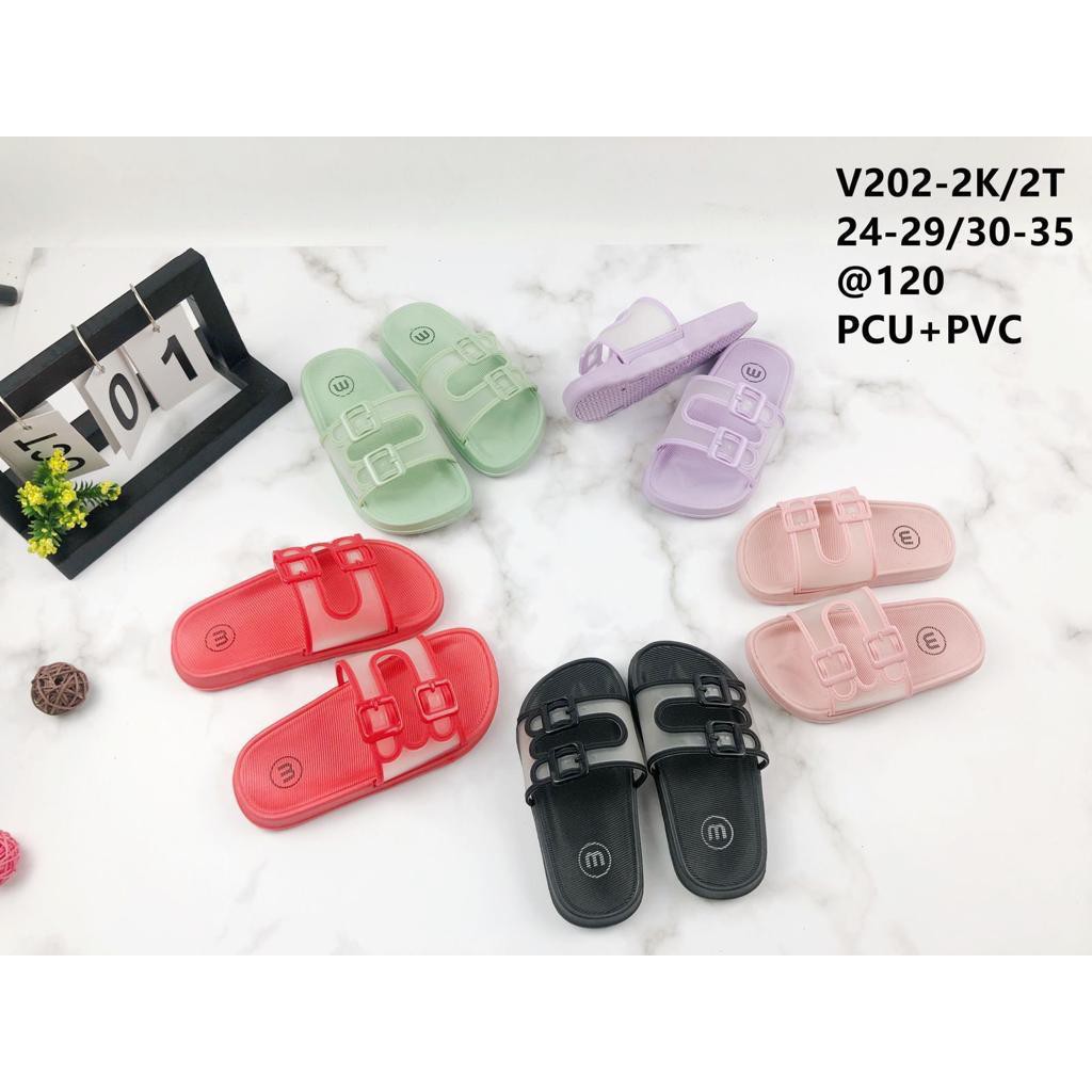 V202 - A1 SANDAL ANAK JELLY IMPORT WILLONA GESVER KARET