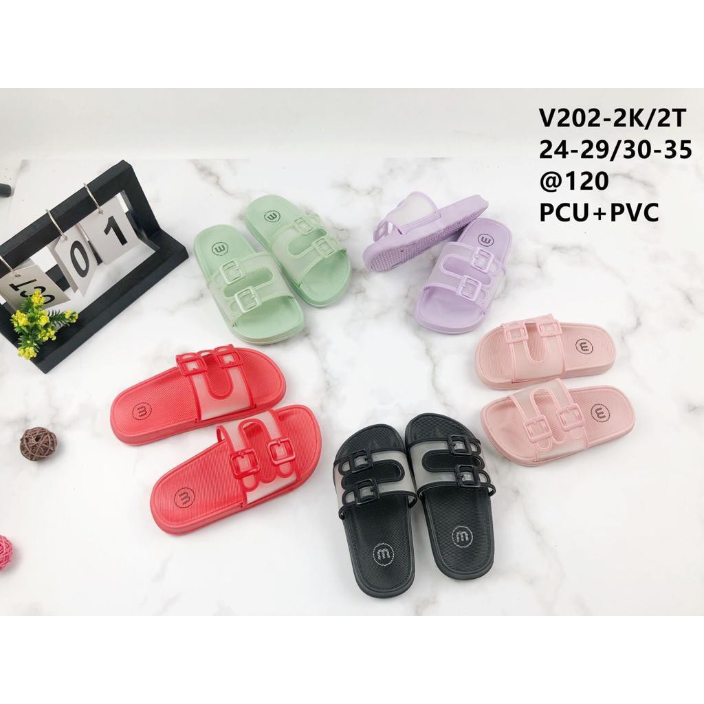 V202 - A1 SANDAL ANAK JELLY IMPORT WILLONA GESVER KARET