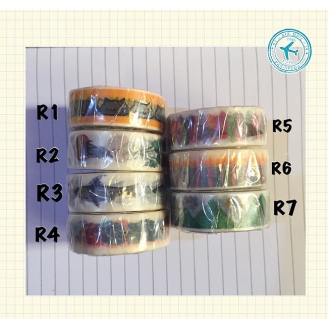 

Washi Tape Roll MasT , MT dan Marks Made in Japan 35000