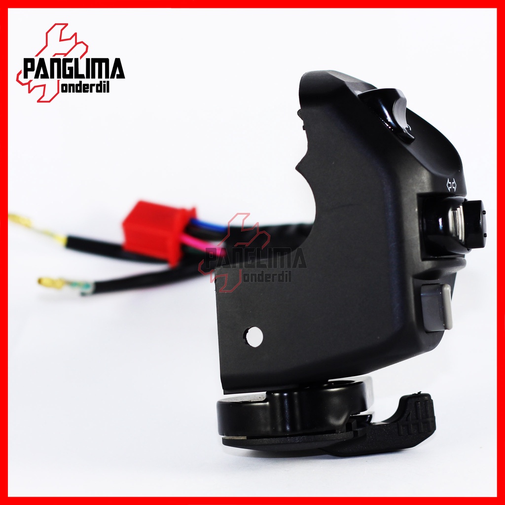 Handel Switch Kiri-Left Jupiter MX &amp; Mio GT &amp; Mio J &amp; Xeon-8 Kabel Handle-Hendle-Hendel-Holder Saklar Lampu Depan Dim-Sen-Sein-Klakson