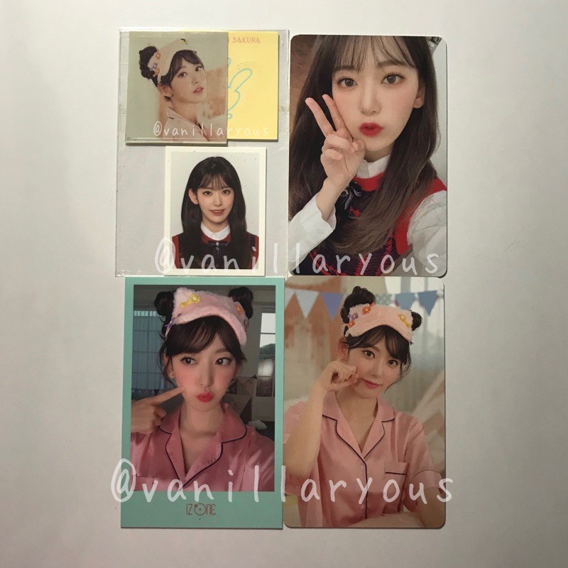 IZ*ONE PC MIYAWAKI SAKURA SET SECRET DIARY