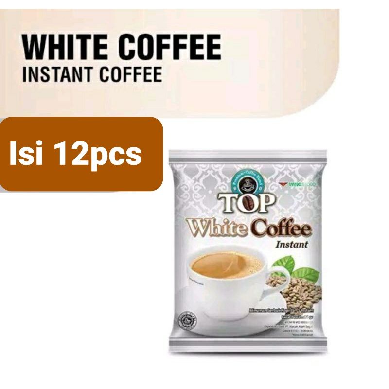 TOP WHITE COFFEE Netto 21gr x 12pcs