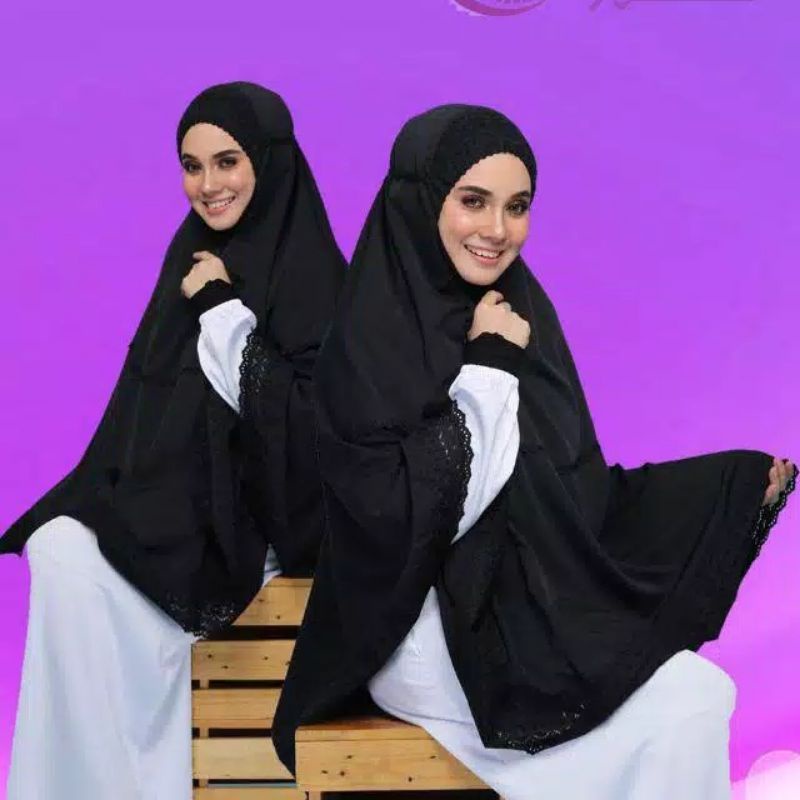Hijab bergo Umroh Haji katun rayon Perlengkapan umroh haji