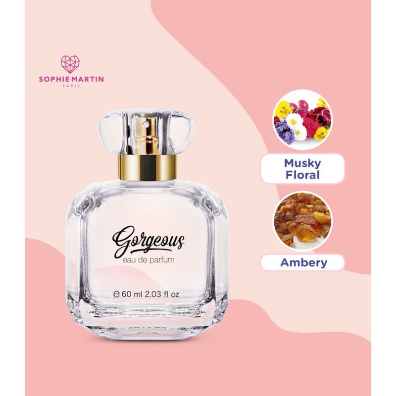 GORGEOUS parfume sophie martin promo