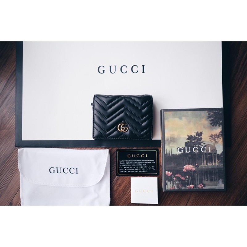 Gucci GG Marmont Card Case Wallet
