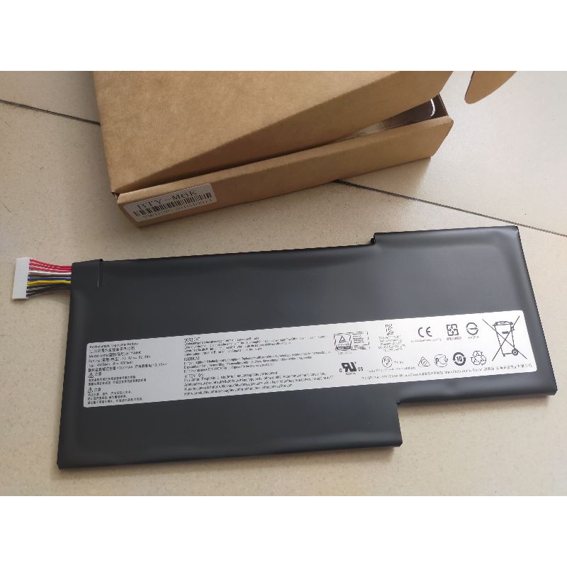 Baterai Original MSI MS-16K3 BTY-M6J BTY-M6K