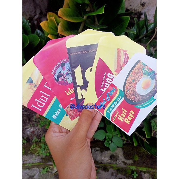 

Amplop Lebaran Snack Unik Isi 10Lembar-ReadyStock