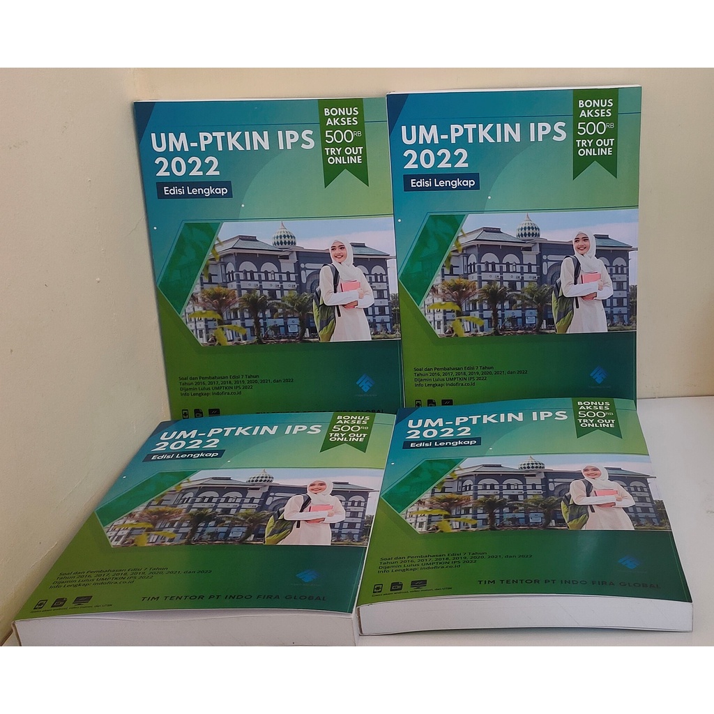 Buku UM PTKIN IPS 2022 (Edisi Lengkap) Bekal Lulus Soal UMPTKIN 2022 Soshum-2