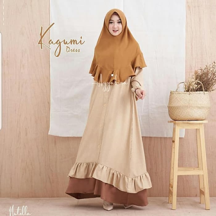 PanPanHijab KAGUMI DRESS SYARII | GAMIS SET KHIMAR | BAJU GAMIS REMAJA
