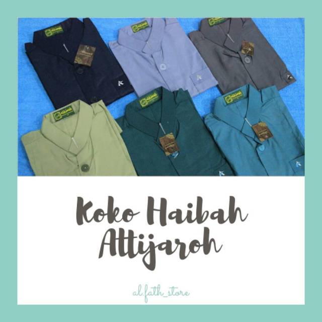 Baju Koko Haibah Habaib