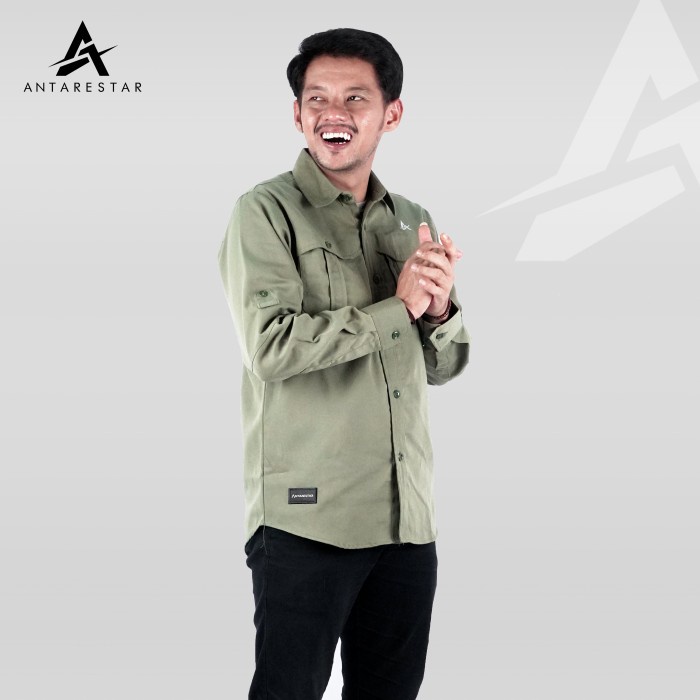 BEST QUALITY ANTARESTAR KEMEJA LAPANGAN PDL SIERRA SHIRT SERIES GUNUNG ORIGINAL TERHITS