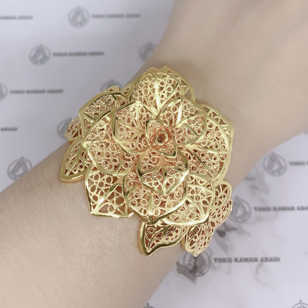 Xuping Gold Gelang Tangan Wanita Dewasa Model Bangkok Keraton *61