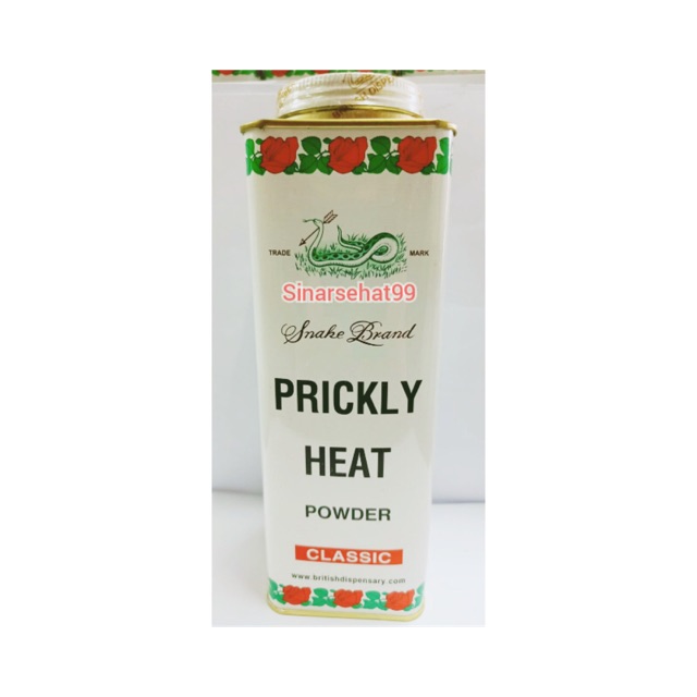 PRICKLY HEAT POWDER bedak cap ular bedak gatal dan alergi serta biang keringat