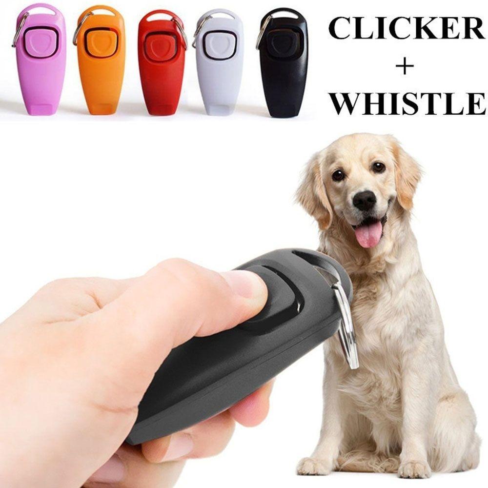 [Elegan] Perlengkapan Hewan Peliharaan Whistle Trainer Aid Puppy Cat Dog Gantungan Kunci