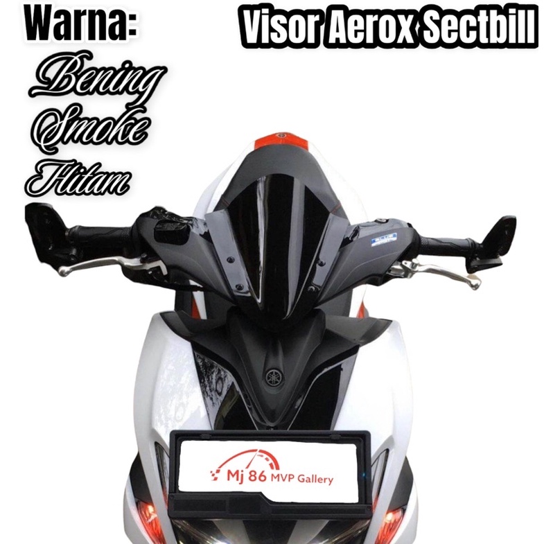 New Visor Aerox Winshield Aerox Model Scetbill Kuaitas Terbaik