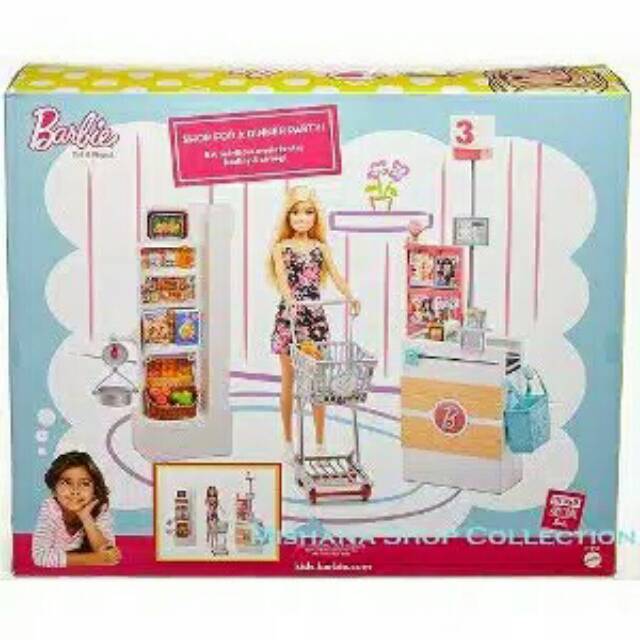 supermarket barbie set