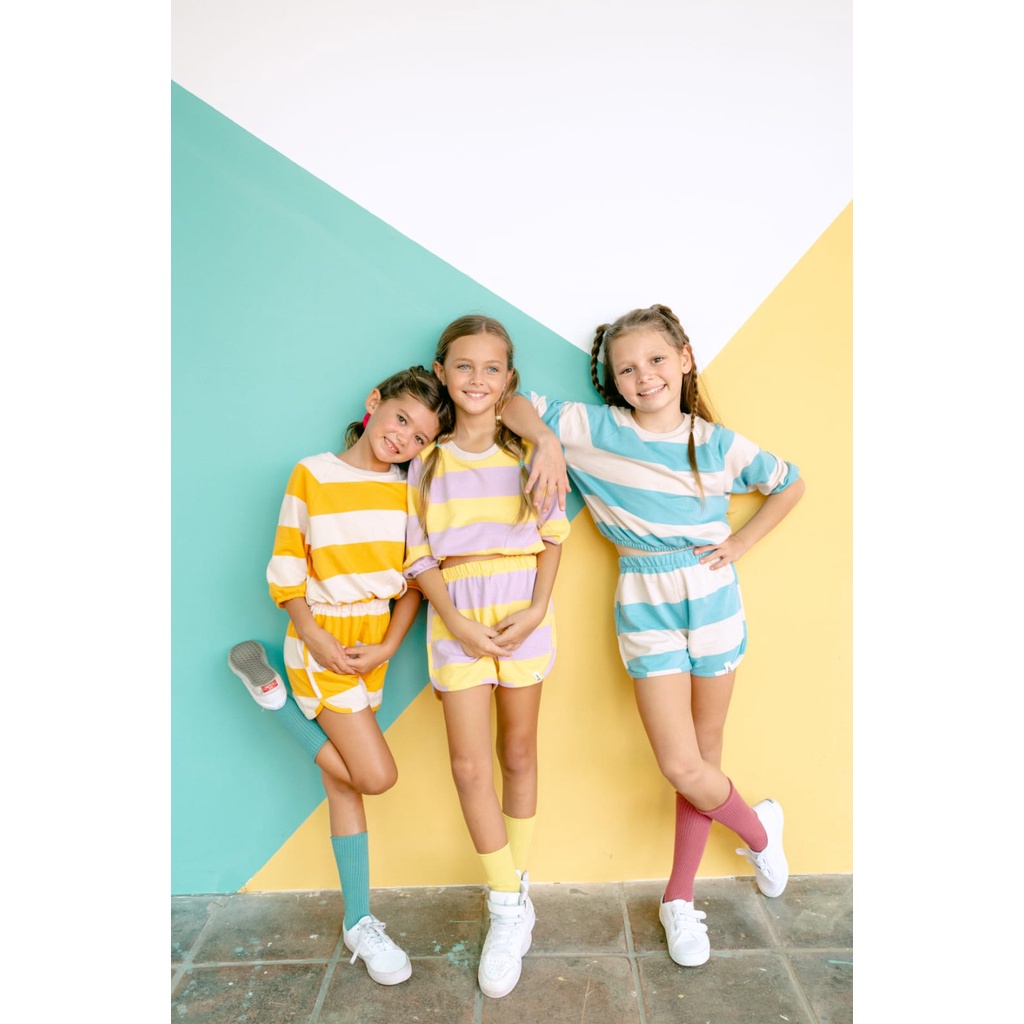 BOHOPANNA - STRIPE SET - SETELAN ANAK - PAKAIAN ANAK