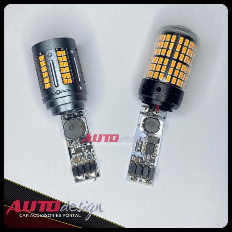 Lampu Led Mobil T20 7440 1156 BAU15S - 84 Mata Chip 2016 Alumunium No Hyperflash