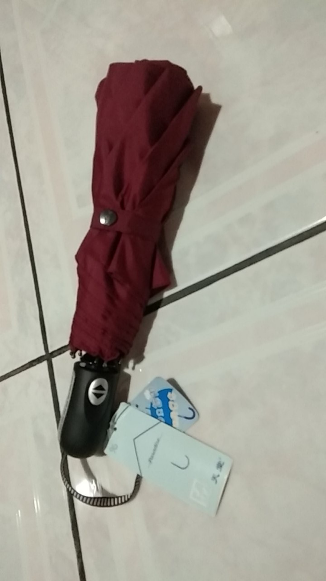 Payung Lipat Otomatis Buka Tutup Anti Ultra Violet Merk Paradise Original 100%