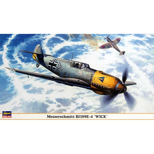Hasegawa 09671 Messerschmitt Bf109E-4 'WICK' 1:48