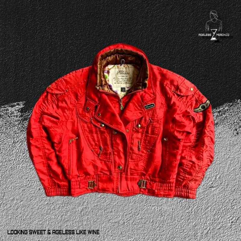 Jacket Ski Ellese Italy Vintage Second