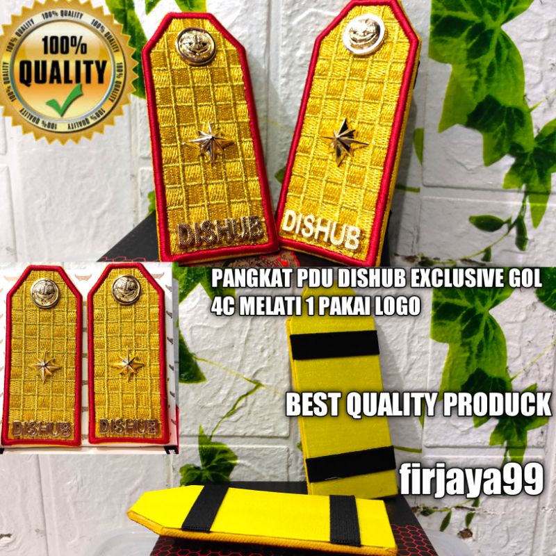 pangkat pdu dishub gol 4c lis merah/pdu dishub gol 4c lis merah gold
