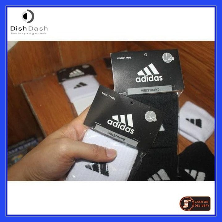 [BAYAR DI TEMPAT] 1 Pasang Wristband Adidas / Wrist Band / Handband / Hand Band Adidas Termurah