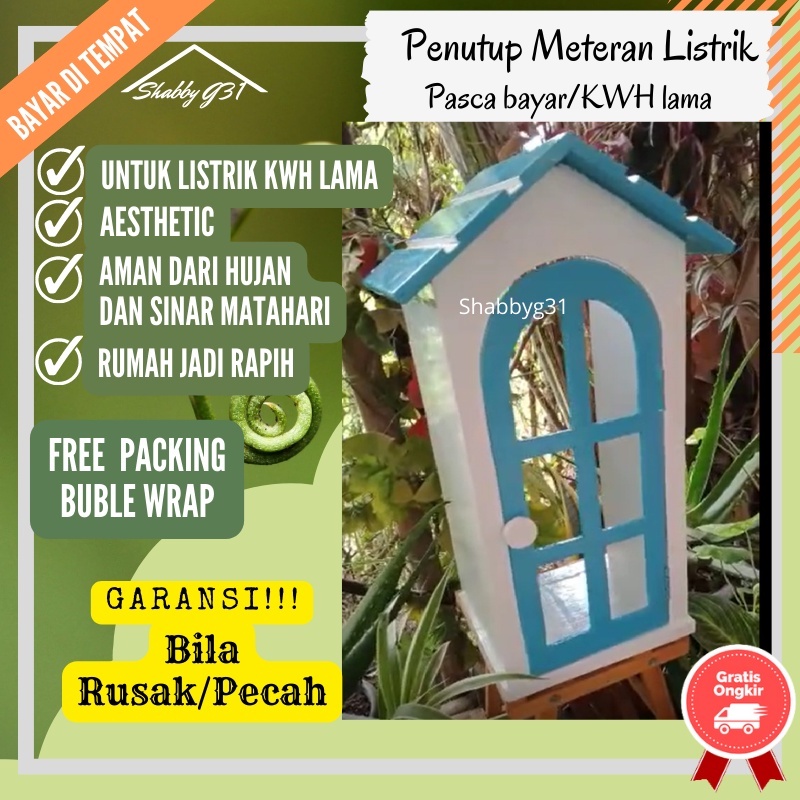 Box meteran listrik KWH Lama atau pasca bayar Kotak meteran PLN