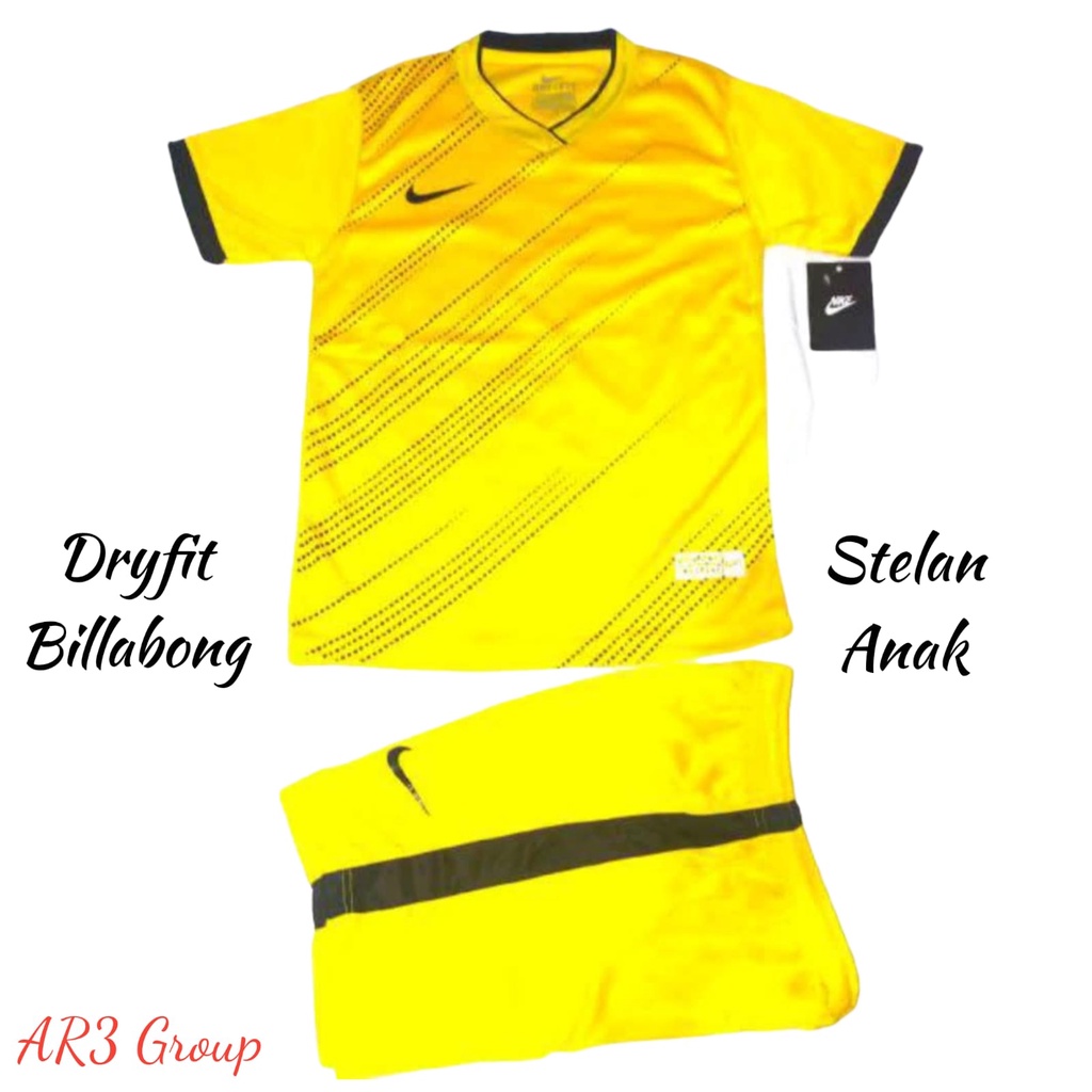 Baju stelan anak kaos olahraga kaos bola kaos footsal kaos seragam team usia SD SMP