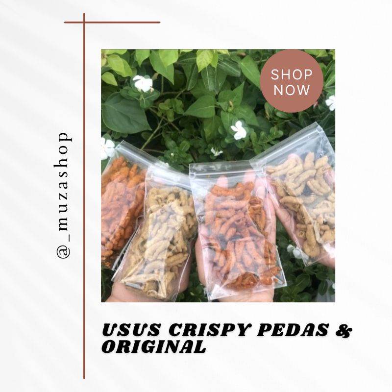 

Usus crispy pedas dan original