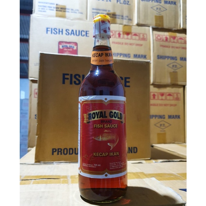 Royal Gold Fish Sauce Kecap Ikan 1 DUS / 12 x 725ml