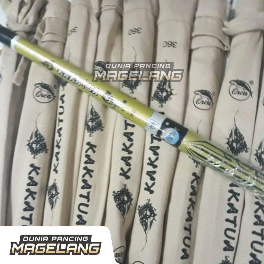 JORAN TEGEK ORCA KAKATUA PANJANG 360 450 kakaktua (Free packing aman)