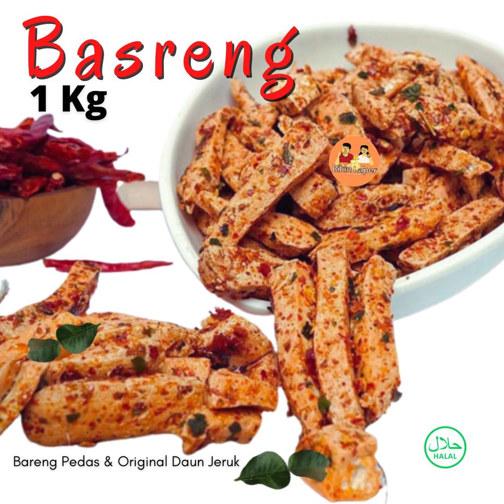 

BASRENG PEDAS DAUN JERUK & ORIGINAL 1Kg