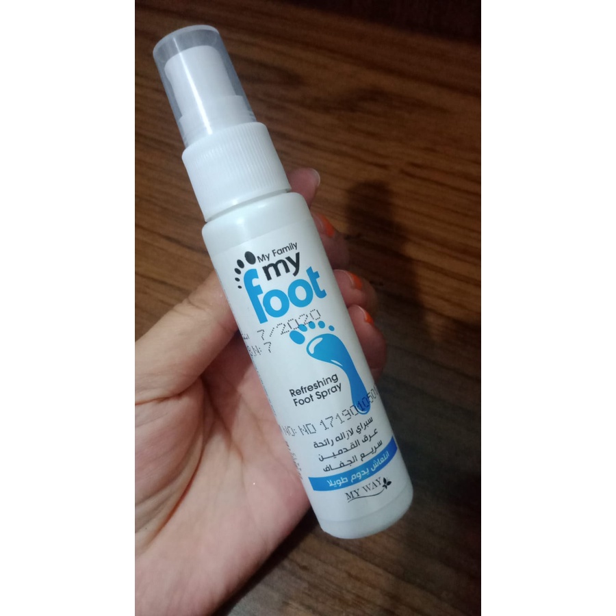 My Foot Deodorizing foot Spray MY WAY Penghilang Bau Kaki