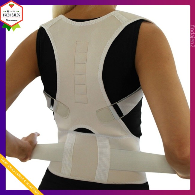 magnetic posture corrector back support belt