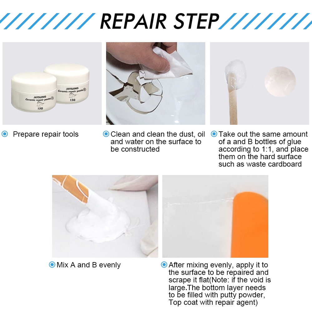 Ceramic Repair Paste Repair Effective OW