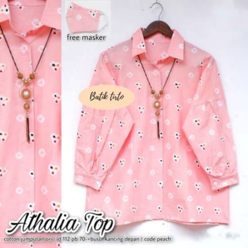 Kemeja Batik Jumputan