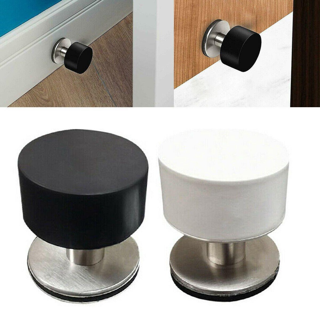 Suyo Door Stopper Self Adhesive Tools Pelindung Lantai Karet Heavy Duty