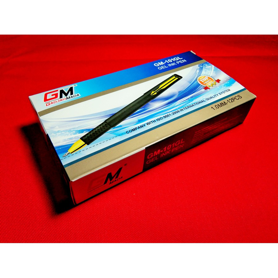 

GM 101GL Gelpen Besi 1.0 Gold ( 1 Pack - 12 Pcs )
