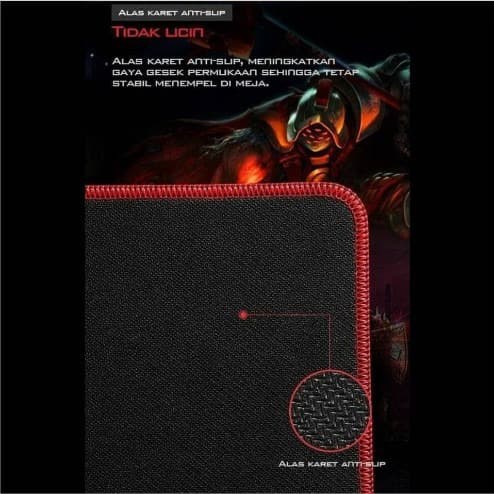 GAMEN GP-XL MOUSE PAD GAMING ANTI SLIP WITH SOFT SURFACE E-SPORTS