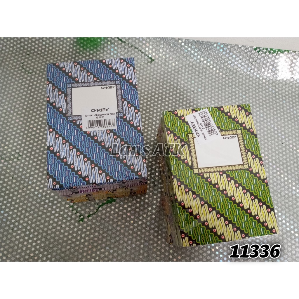Buku Hardcover Oktavo A6 isi 200 Okey / Buku Akuntansi A6 (11336)-2
