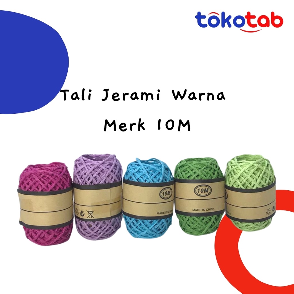 

Tokotab - Tali Jerami Dekorasi Scrapbook 10M