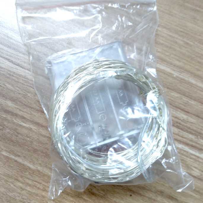 Lampu String Hias Dekorasi Fairy Battery Box 100 LED 10M Lamp Outdoor Indoor Rumah Aksesoris Ruangan Berkualitas