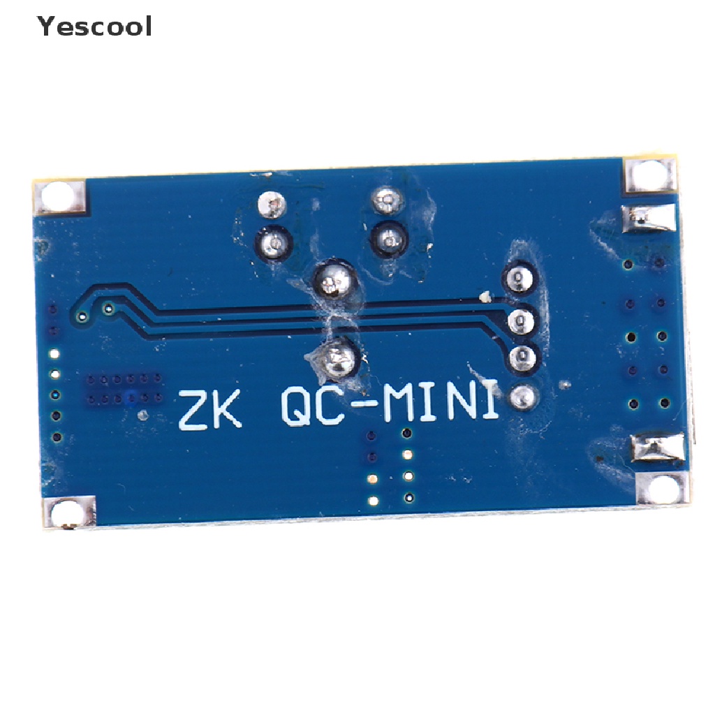 Yescool Modul Step Down USB DC 12V 24V Ke QC3.0 Fast Charging Untuk Huawei / Samsung