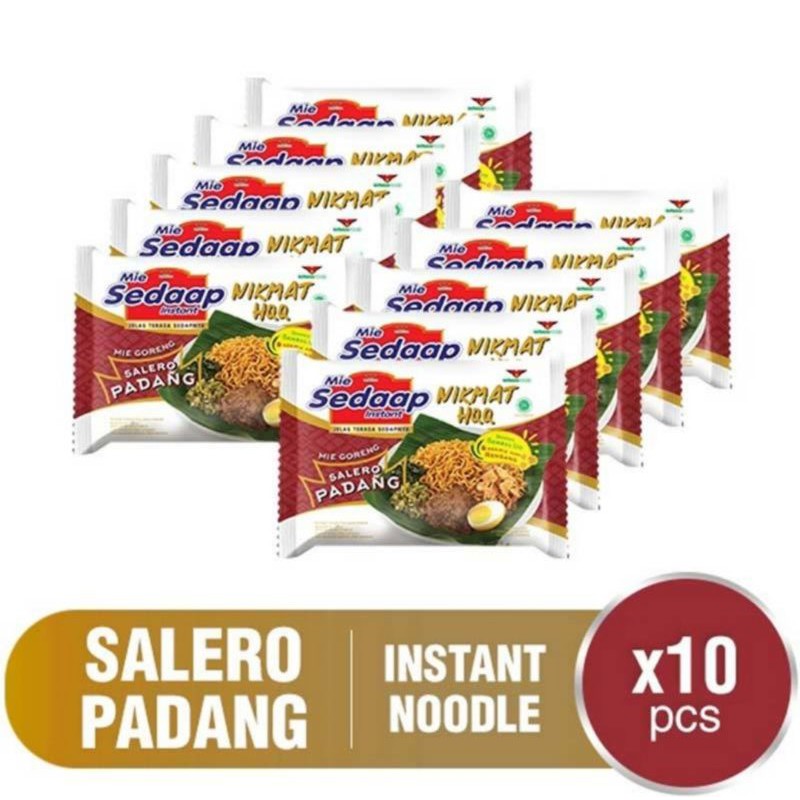 

Mie Sedaap Instant Goreng Salero Padang 86gr 10pcs