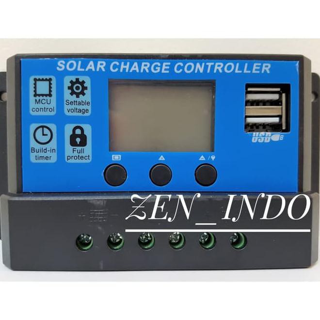 Paket Hemat Solar Panel Surya 10Wp, Solar Controller 10 A, Aki 12V 7Ah