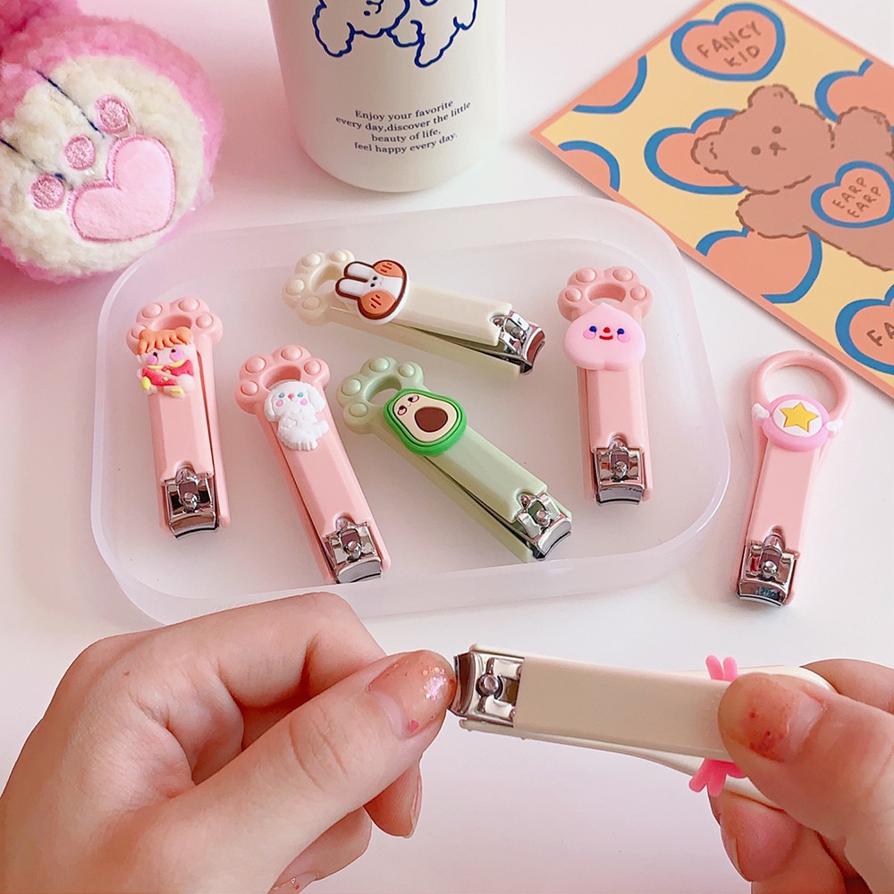 Pretty Gunting Kuku Anak Dewasa Lucu Karakter 3D/Japan Nail Clipper Import/Gunting Kuku Mini