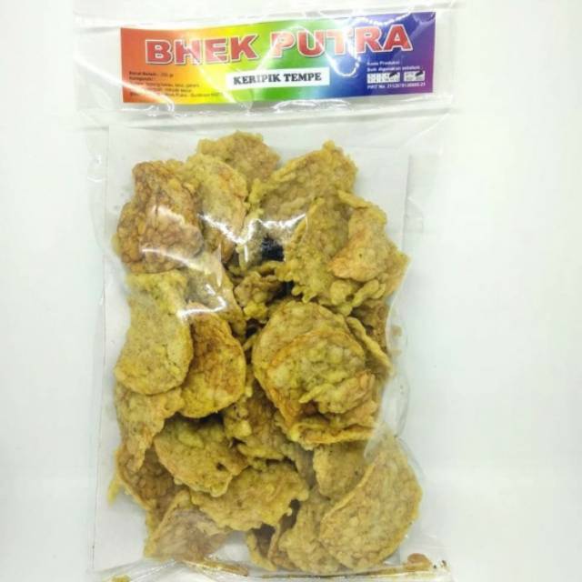 

keripik kripik tempe daun jeruk Bhek Putra